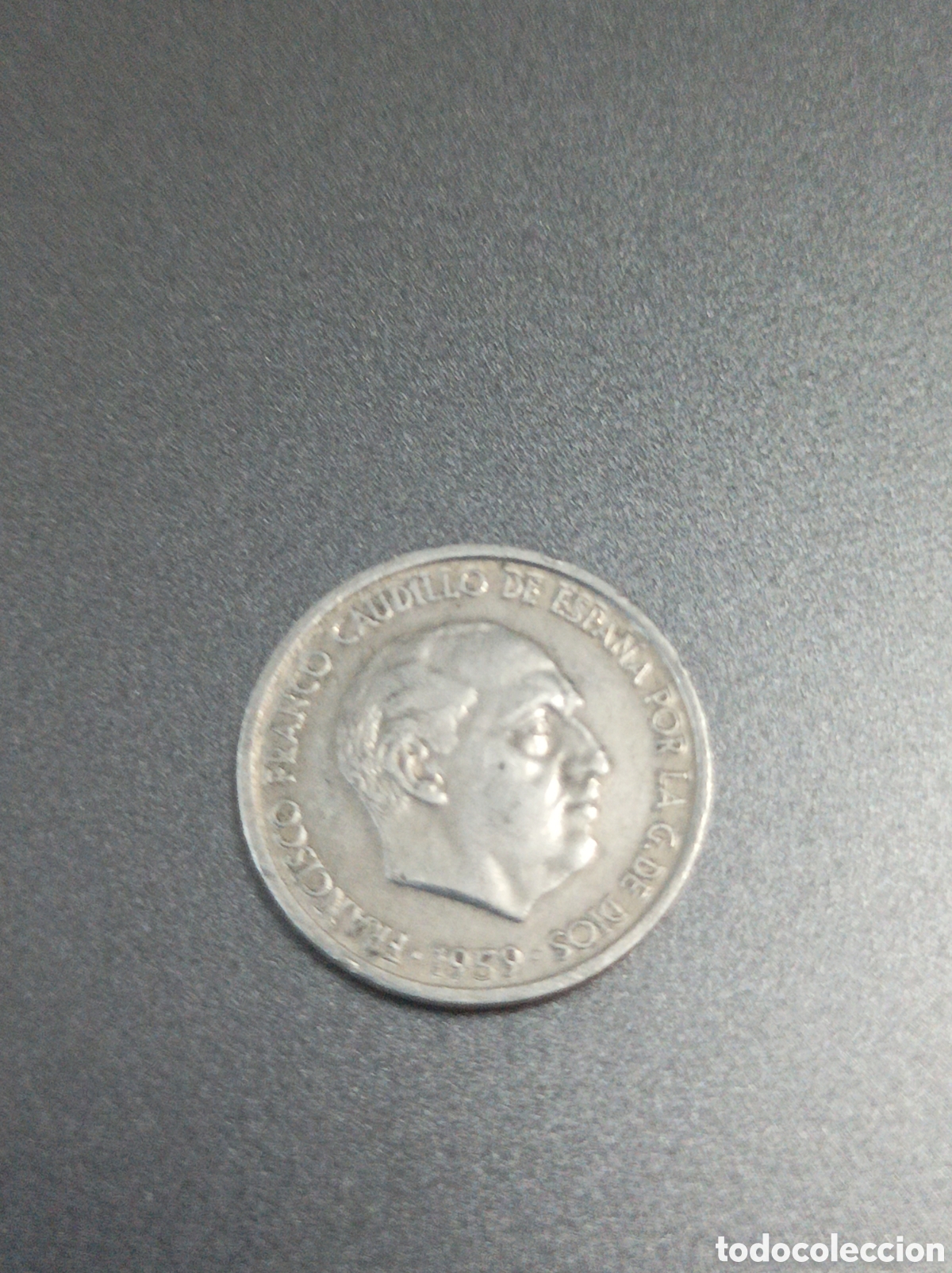 Monedas Franco: 10 c&eacute;ntimos de peseta de 1959 - Foto 2