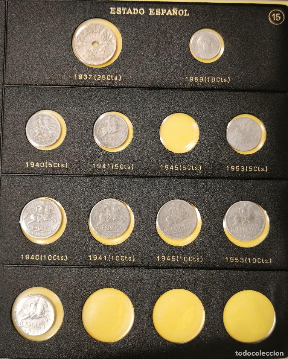 Monedas Franco: ESPA&Ntilde;A. COLECCION DE MONEDA PERIODO ESTADO ESPA&Ntilde;OL DESDE 1937/1975 (INCLUSIVE)