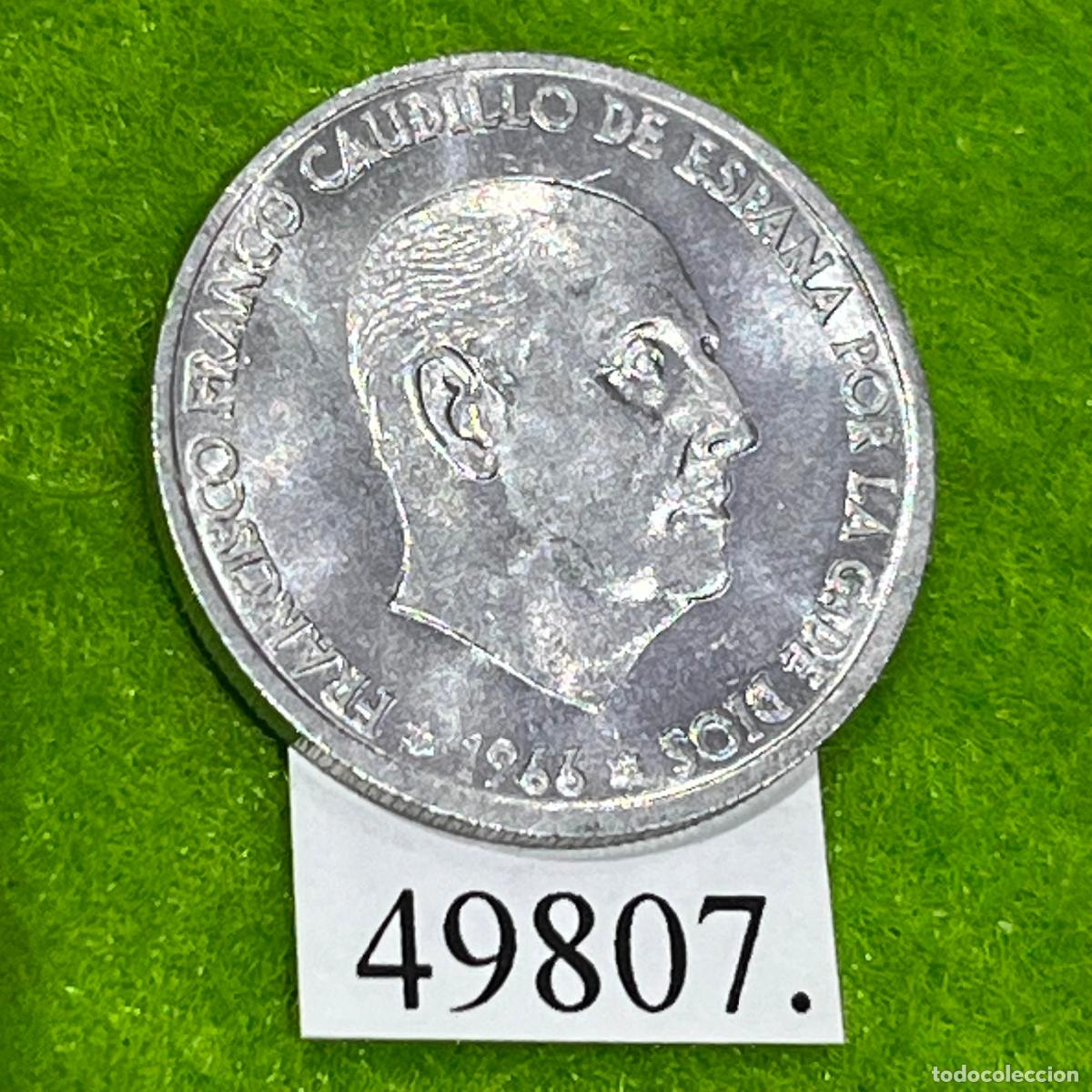 Monedas Franco: Espa&ntilde;a 50 c&eacute;ntimos 1966 71, Franco
