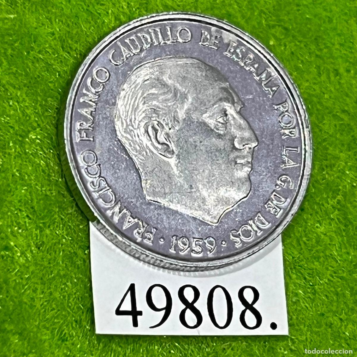 Monedas Franco: Espa&ntilde;a 10 c&eacute;ntimos 1959, Franco