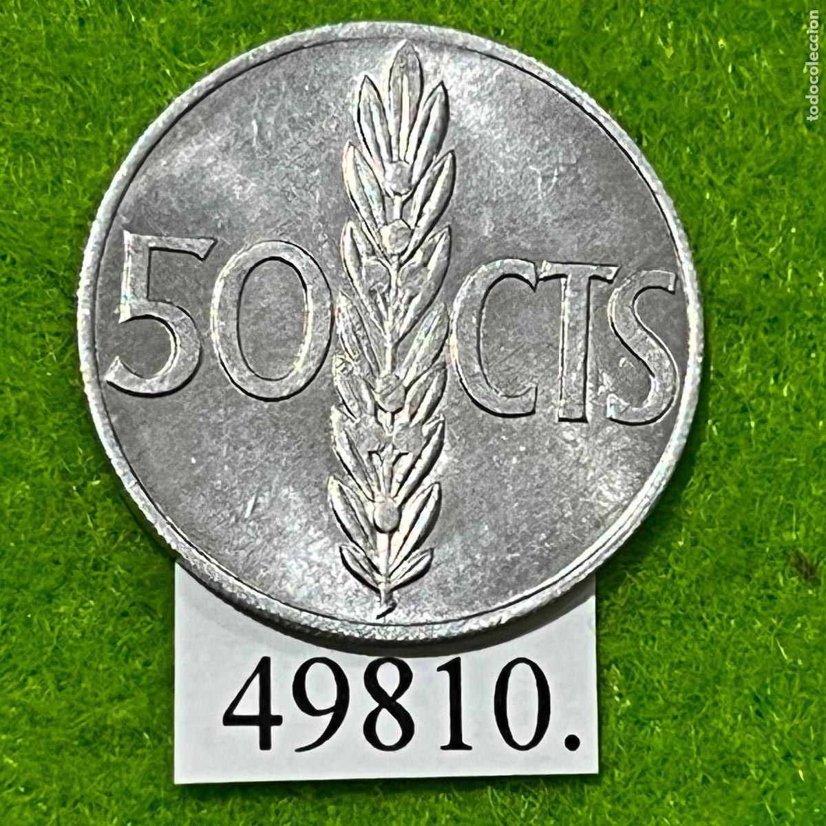 Monedas Franco: Espa&ntilde;a 50 c&eacute;ntimos 1966-72, Franco - Foto 2