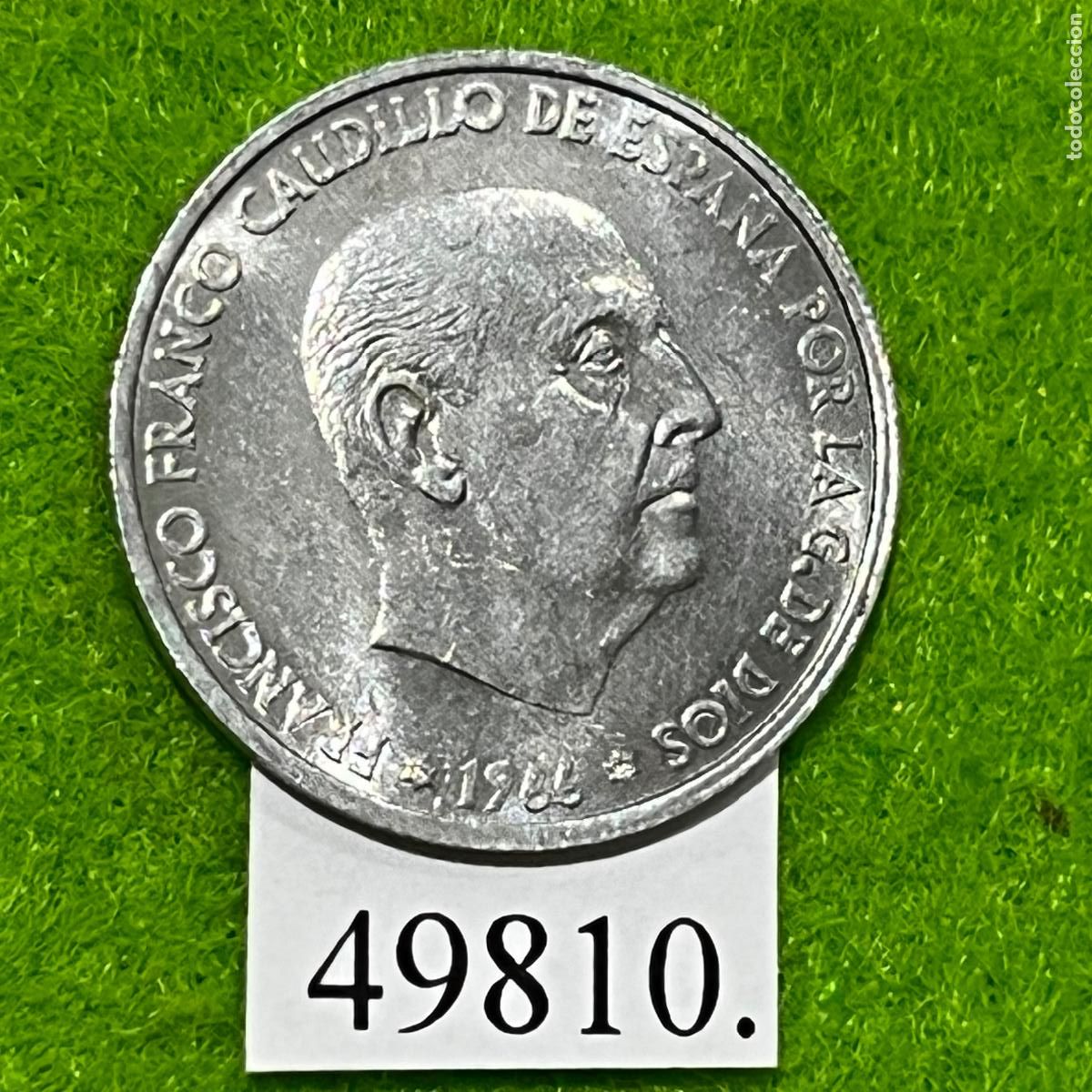 Monedas Franco: Espa&ntilde;a 50 c&eacute;ntimos 1966-72, Franco - Foto 3