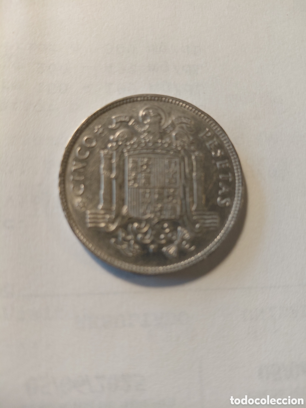 Monedas Franco: Moneda 5 ptas Franco 1949