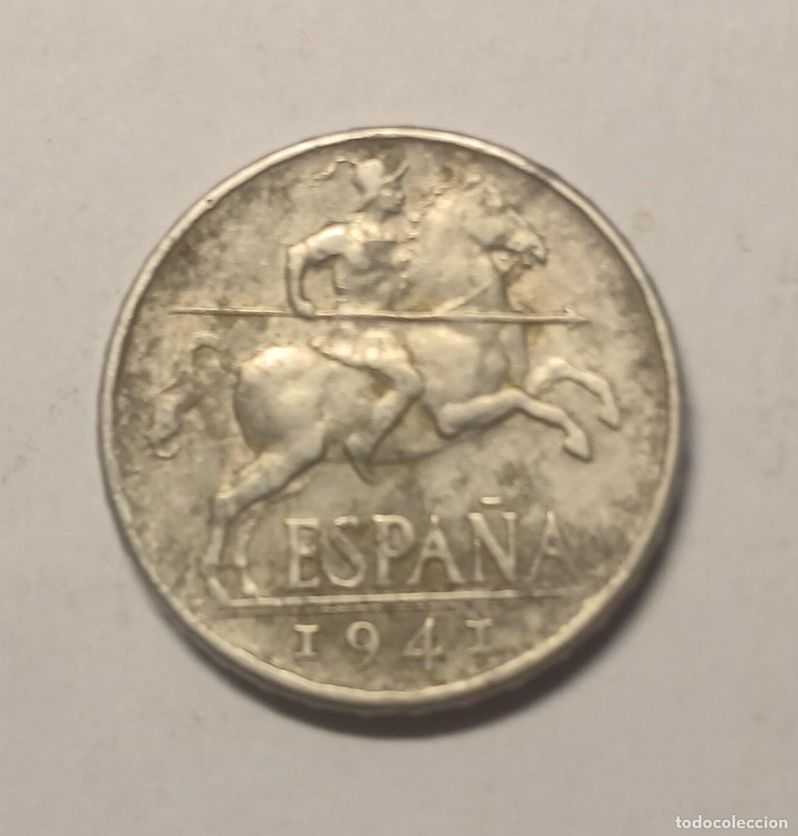 Monedas Franco: 10 C&eacute;ntimos 1941 Espa&ntilde;a - Variante PLVS VLTRA