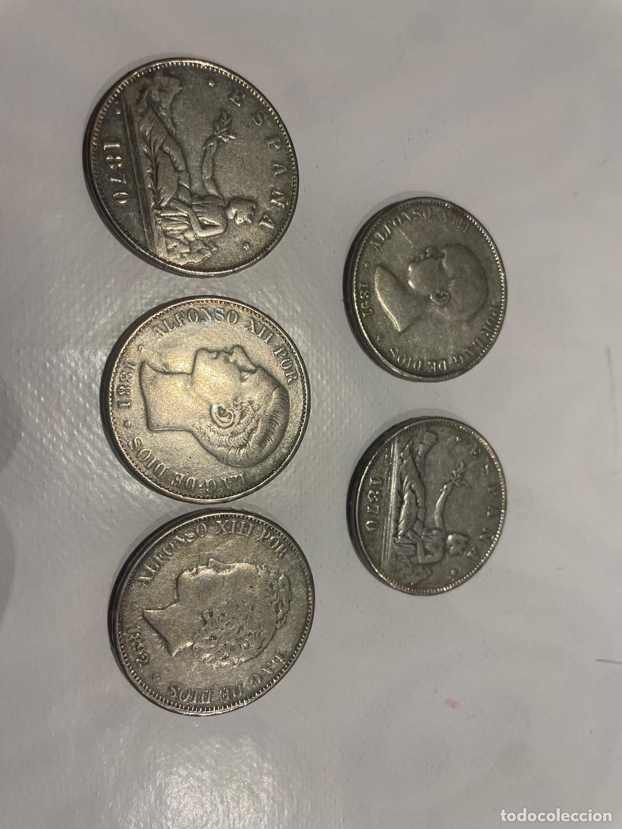 Monedas Franco: Monedas antiguas de Espa&ntilde;a y tama&ntilde;o grande.
