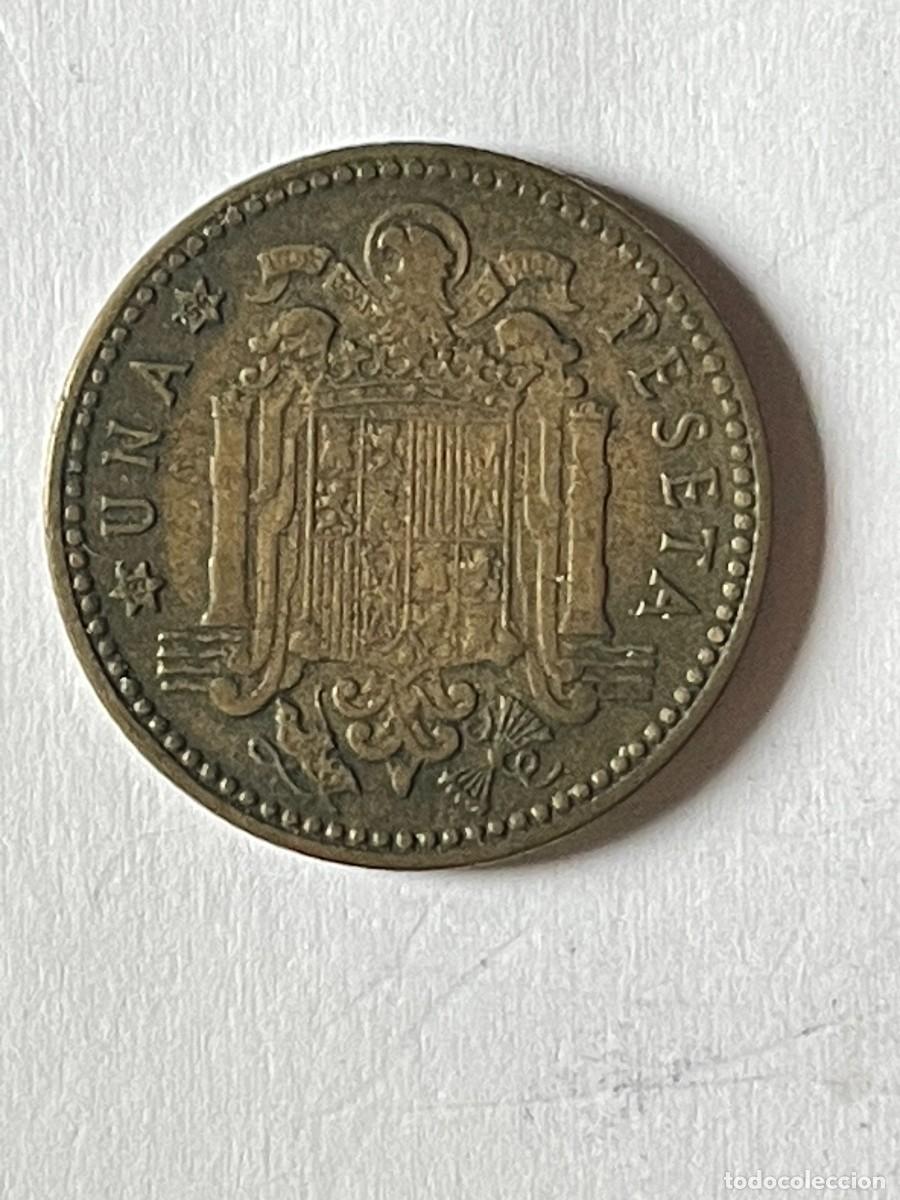 Monedas Franco: MONEDA 1 PESETA 1947 ESTRELLA 54