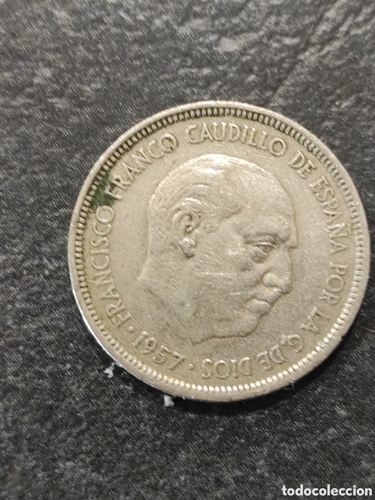 Monedas Franco: MONEDA 5 PESETAS FRANCO 1957