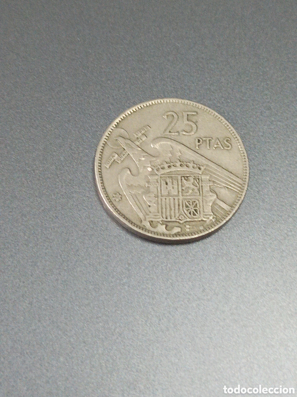 Monedas Franco: 25 pesetas de Espa&ntilde;a de 1957 *66