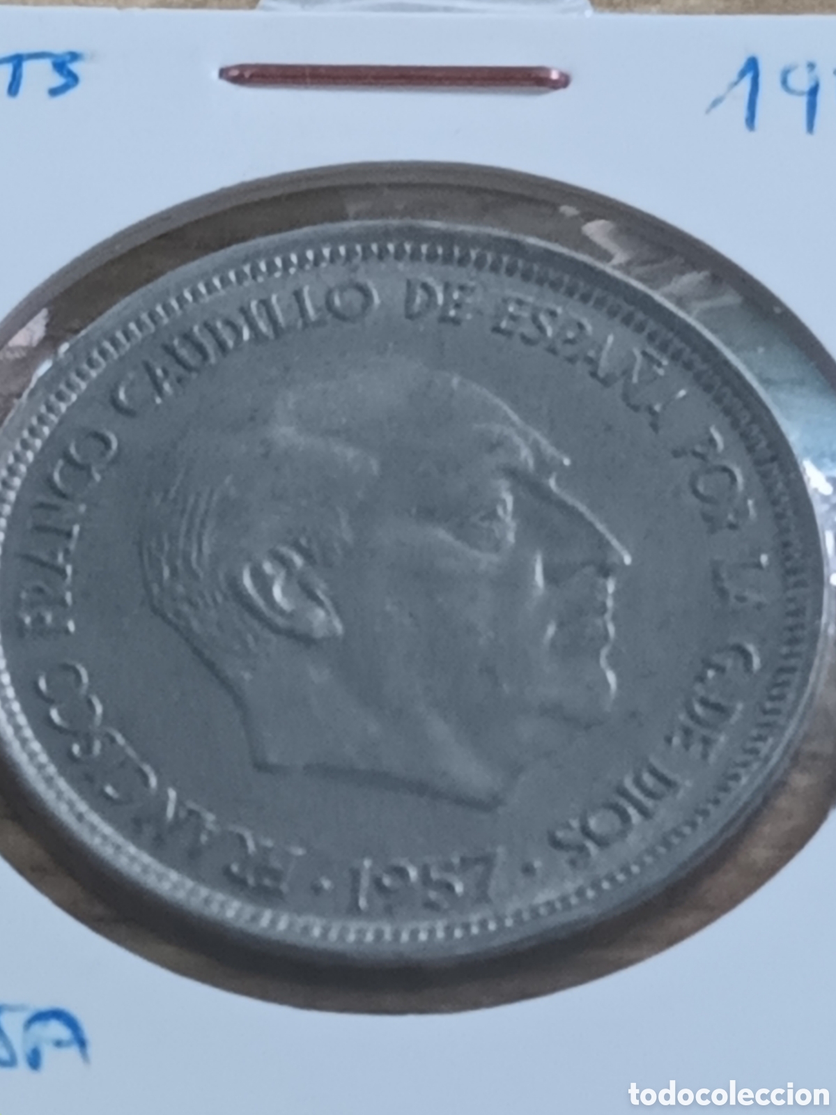 Monedas Franco: 50 PESETAS DE FRANCO 1957 *58