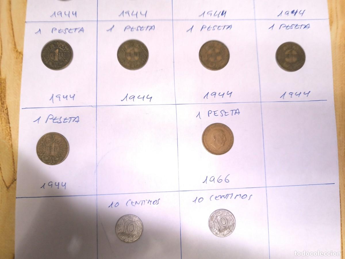 Monedas Franco: 11 Monedas espa&ntilde;olas de Franco - Foto 3