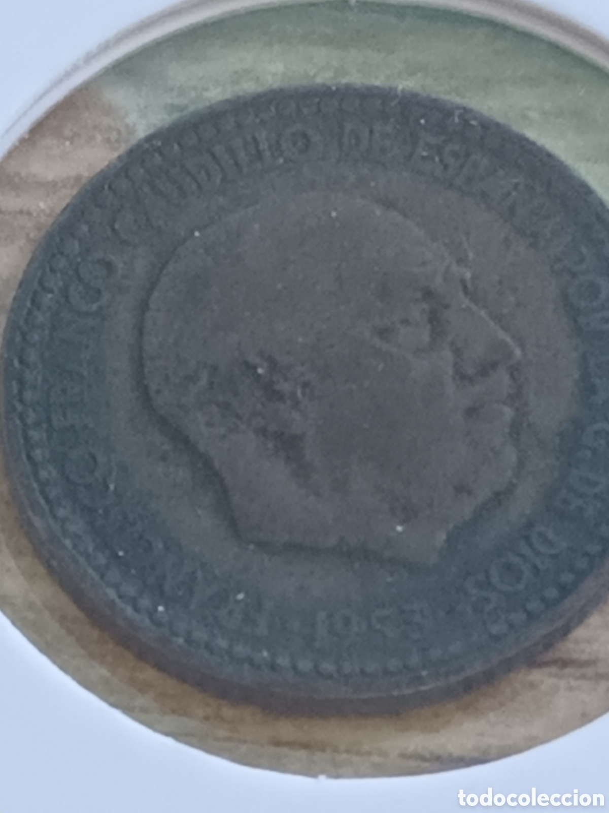 Monedas Franco: 1 PESETA DE FRANCO 1953 *62