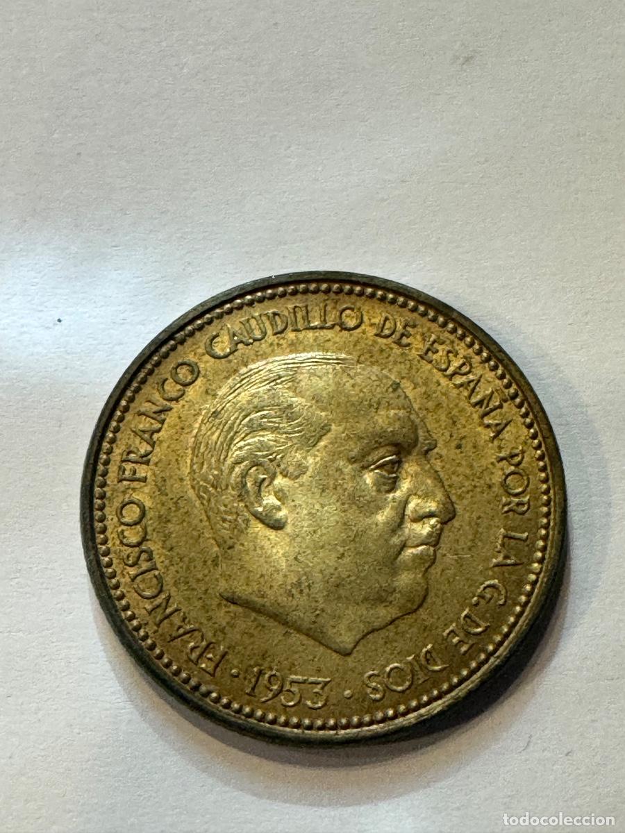 Monedas Franco: MONEDA 2,50 PESETAS FRANCISCO FRANCO 1953 ESTRELLA 19 - 54 / COMPRA MIN&Iacute;MA 5 &euro;