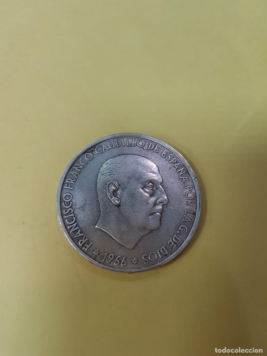 Monedas Franco: ESPA&Ntilde;A-ESTADO ESPA&Ntilde;OL-100 PESETAS-1966*19-67