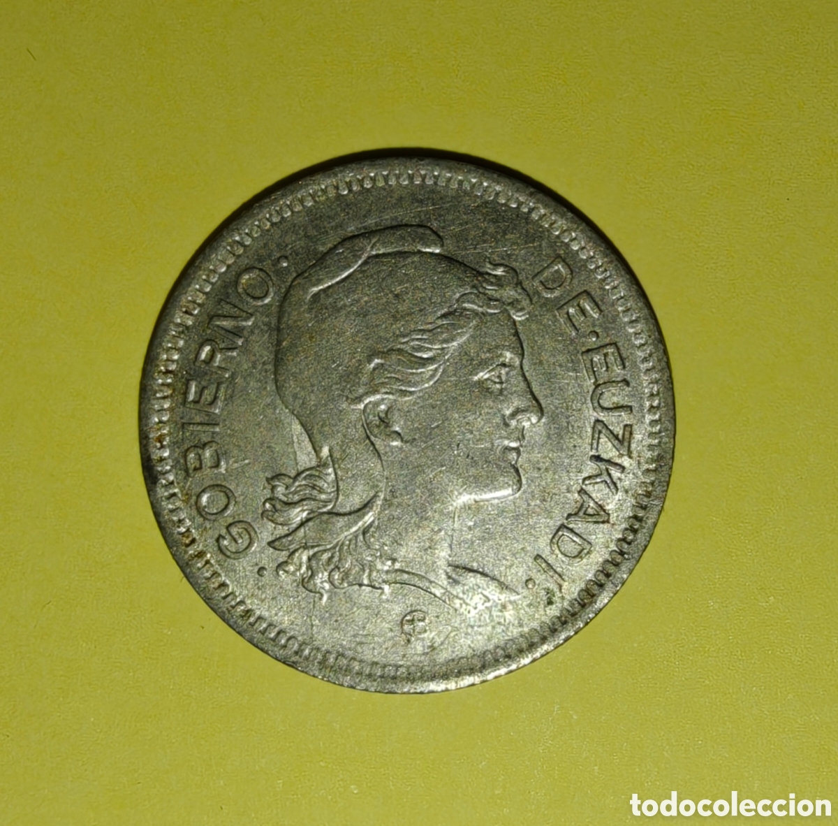 Monedas Franco: 1 peseta guerra civil