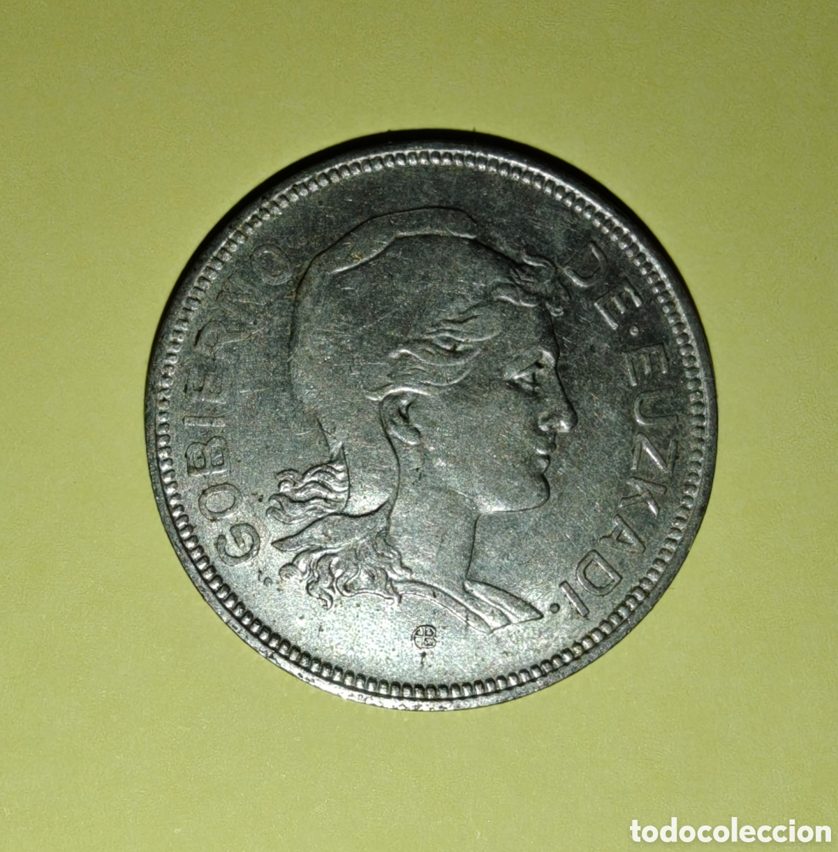 Monedas Franco: 2 pesetas guerra civil