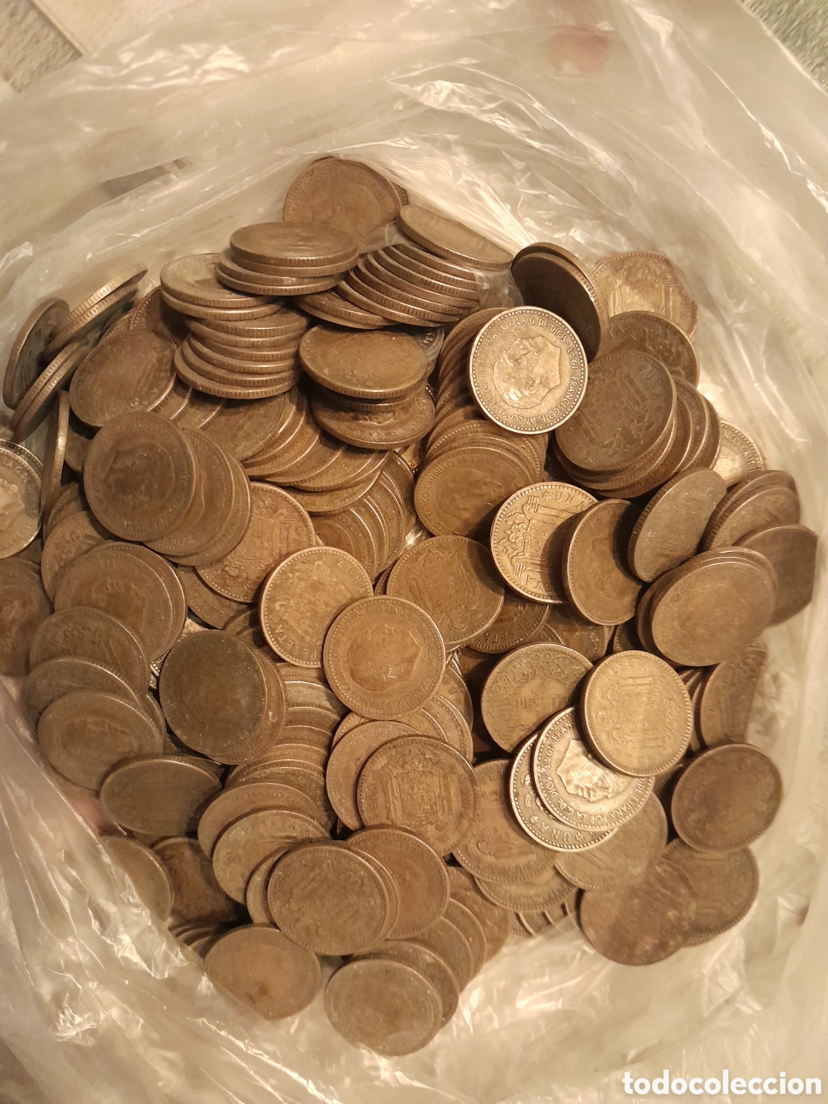 Monedas Franco: Pesetas franco primer modelo (275 piezas)