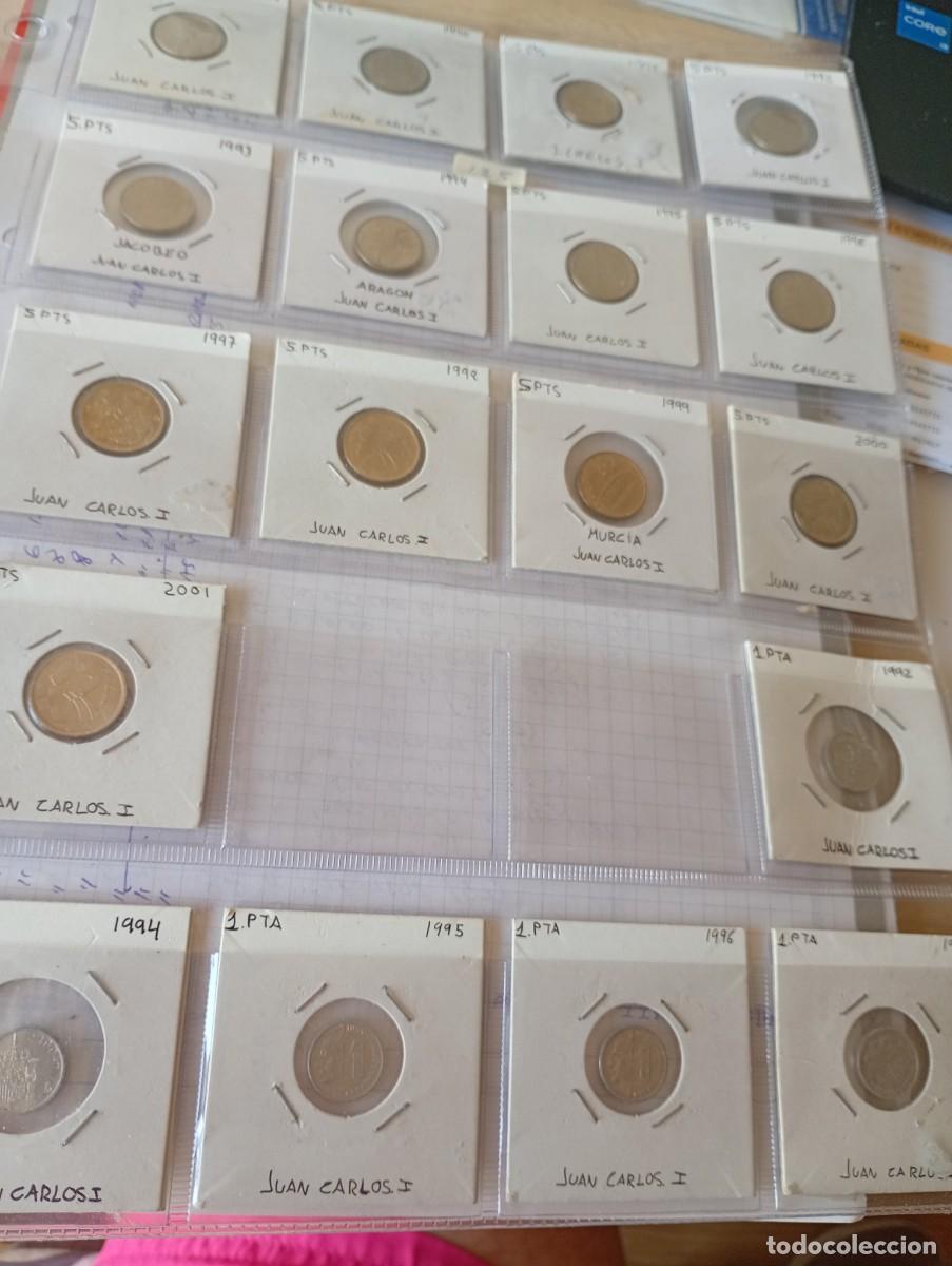 Monedas Franco: COLECCION COMPLETA 13 MONEDAS 5 PTS. MODULO PEQ. ENCARTONADAS