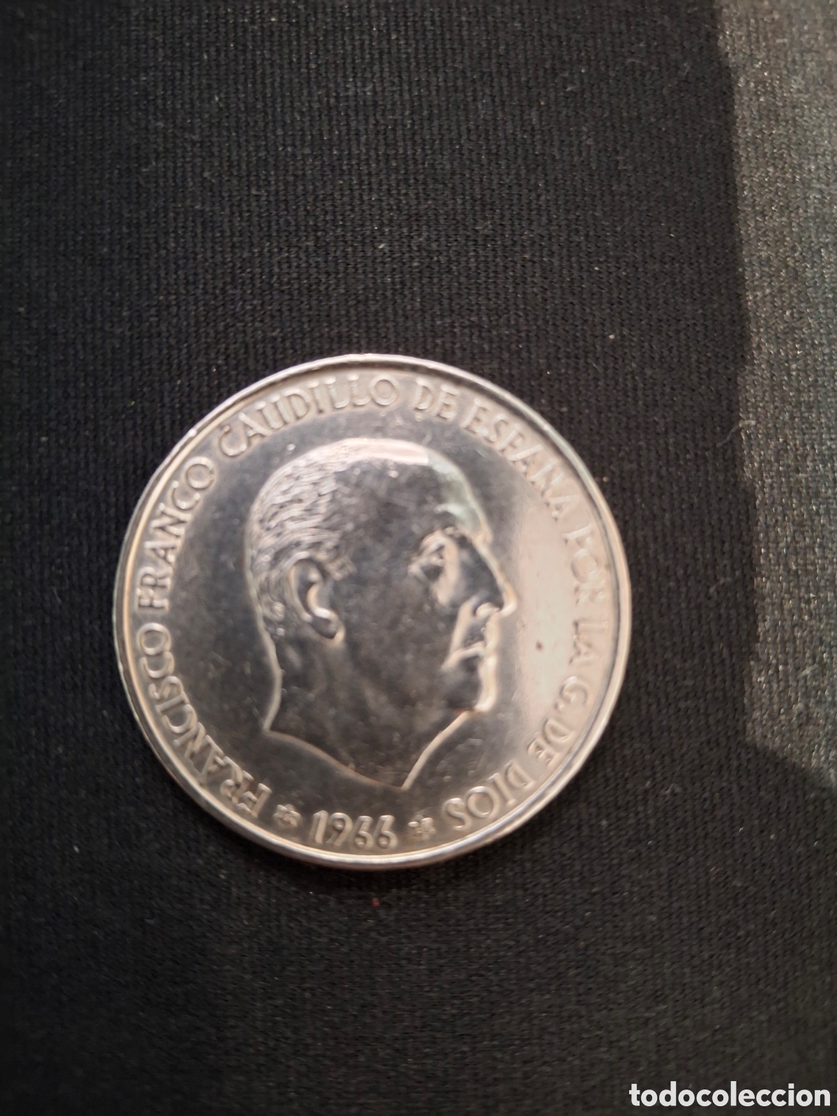 Monedas Franco: Moneda de 100 pesetas plata