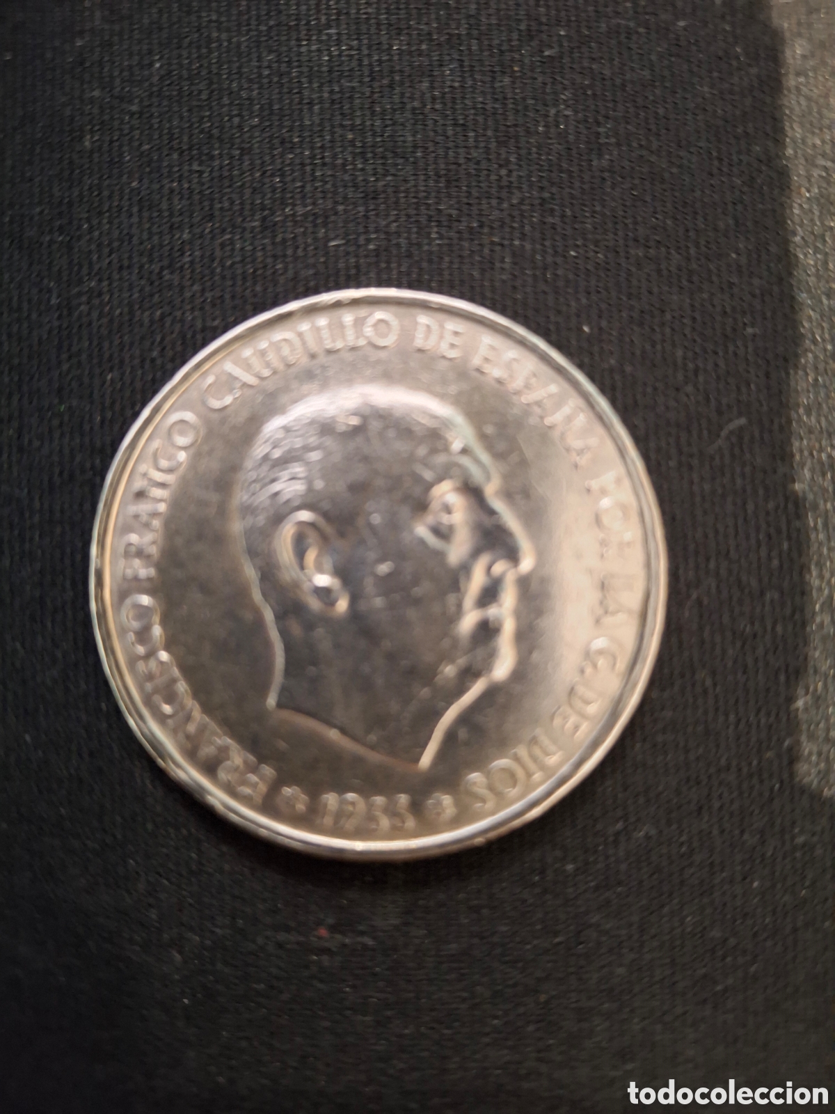 Monedas Franco: Moneda de plata de 100 pesetas - Foto 1