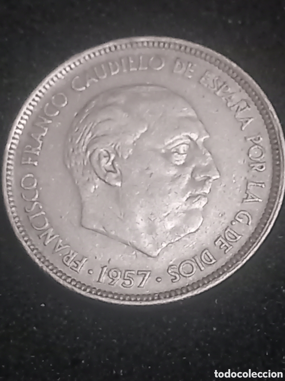 Monedas Franco: Moneda 50 Pesetas 1957 &ndash; Estrella 58 (Franco) | Coleccionismo