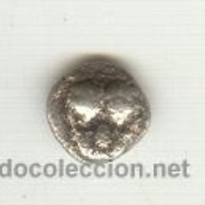 Monedas Grecia Antigua: RARO Y ARCAICO OBOLO DE PLATA CECA DE PANTIKAPAION EN TRACIA AÑO 500-480 A.C. CABEZA DE LEÓN