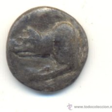 Monedas Grecia Antigua: RARO Y ARCÁICO TRIOBOLO DE ARGOS ARGOLIS LOBO SIGLO V ANTES DE CRISTO