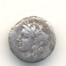 Monete Grecia Antica: RARO HEMIDRACMA DE MILETOS (JONIA) SIGLO III A.C. APOLO-LEÓN. PESO: 16 GRAMOS.. Lote 45091988