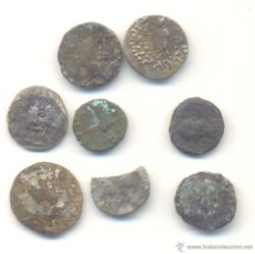 Monedas Grecia Antigua: BARATO LOTE DE OCHO PIEZAS DE BACTRIA E INDO-BAKTRIA A CLASIFICAR
