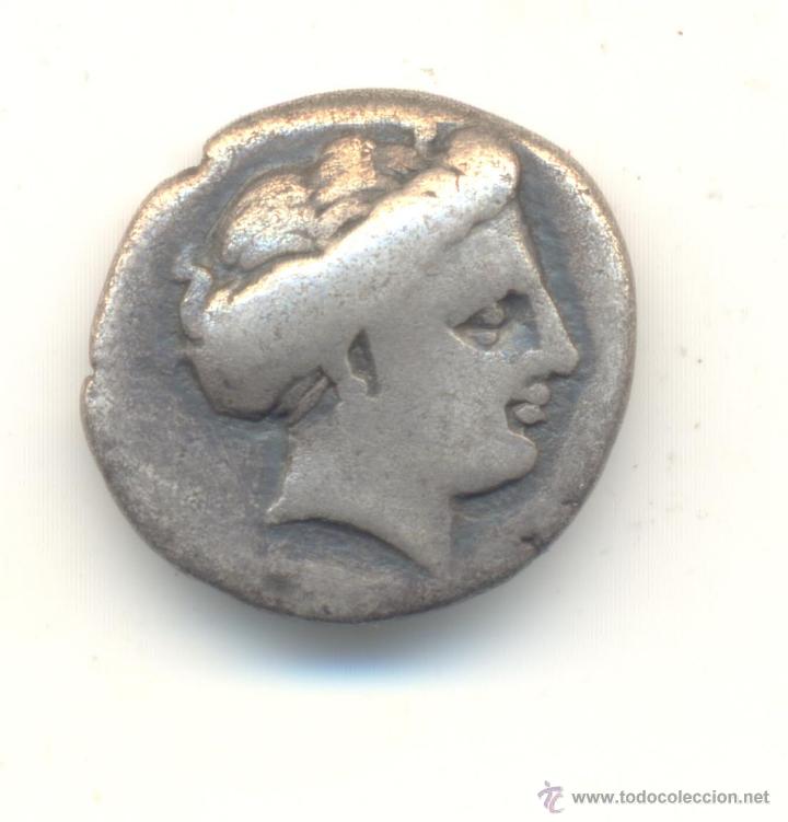 Monedas Grecia Antigua: DRACMA DE CHALKIS PROVINCIA DE EUBOIA (340-294 A.C.) CAT&Aacute;LOGO SEABY N&ordm;2483