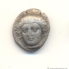 Monete Grecia Antica: RARO TETRÓBOLO AINOS TRACIA (405-357 A.C.) SEABY GREEK Nº1569 FICHA SUBASTA.. Lote 53255378
