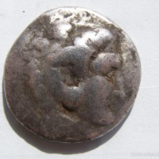 Monedas Grecia Antigua: MACEDONIA.ALEJANDRO III MAGNO(336-323 AC).TETRADRACMA DE PLATA. SIDON.LIBANO.ORIGINAL. Lote 59493147