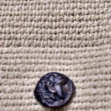 Monedas Grecia Antigua: RARO HEMIOBOLO DE ALEJANDRO MAGNO DE MACEDONIA 336-323 A.C. CON FICHA DE SUBASTA. Lote 117298731