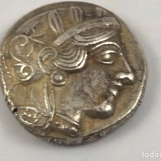 Monedas Grecia Antigua: MONEDA GRIEGA MUY ANTIGUA DE PLATA ATENAS TETRADRACMA 465 - 404 AC ATTICA ATHENA ATENEA DIOSA