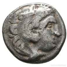 Monete Grecia Antica: ALEJANDRO MAGNO III EL GRANDE (336-323 BC). AR DRACMA. 4.0 GR. 17 MM. PLATA. Lote 297608733