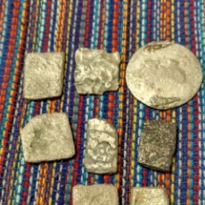 Monedas Grecia Antigua: LOTE DE OCHO LINGOTES DE PLATA O KARSHAPANA PLATA IMPERIO MAURYA INDIA 321-185 A.C.. Lote 301588058