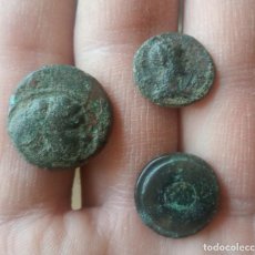 Monete Grecia Antica: LOTE DE 3 MONEDAS GRIEGAS.. Lote 308860293