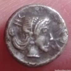 Monnaies Grèce Antique: AUTÉNTICO ÓBOLO GRIEGO DE PLATA. Lote 309939993