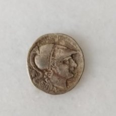 Monedas Grecia Antigua: MONEDA GRIEGA DE PLATA.GUERRERO.