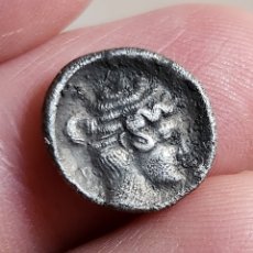 Monedas Grecia Antigua: AUTÉNTICO HEMIDRACMA NINFA GRIEGA, GORGONA. NEAPOLIS REINO DE MACEDONIA. Lote 384149194