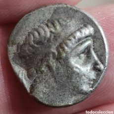 Monedas Grecia Antigua: AUTÉNTICO DRACMA GRIEGO ANTIOCHOS I, APOLO. Lote 385281759