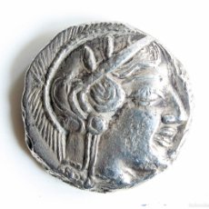 Monedas Grecia Antigua: TETRADRACMA DE ATENAS. ATENEA Y BUHO SIGLO IV A.C. 17,90 GRAMOS. Lote 387184119