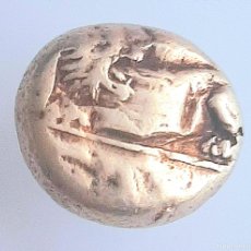 Monedas Grecia Antigua: 1/3 ESTÁTERA-STATER (TRITE) ELECTRUM IONIA MILETOS CIRCA 600-550 A.C. RECUMBENT LION. Lote 322495993