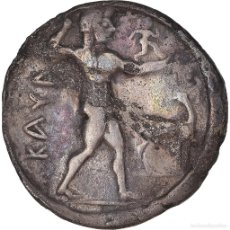 Monedas Grecia Antigua: [#1068453] MONEDA, BRUTTIUM, NOMOS, 525-500 BC, KAULONIA, INCUSE STRIKE, MBC, PLATA. Lote 401141774
