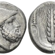 Monedas Grecia Antigua: ESTÁTERA-STATER METAPONTIUM CIRCA 340-330