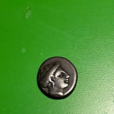 Monedas Grecia Antigua: EUBOIA. CHALKIS. 340-294 A.C. DRACMA DE PLATA.