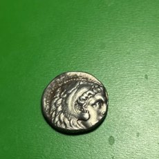 Monedas Grecia Antigua: REINO DE MACEDONIA. ALEJANDRO III. 336-323. A.C. DRACMA DE PLATA.
