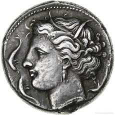 Monedas Grecia Antigua: [#1286940] SICILY, AGATHOCLE DE SYRACUSE, TETRADRACHM, 317-289 BC, SYRACUSE, PLATA, MBC+
