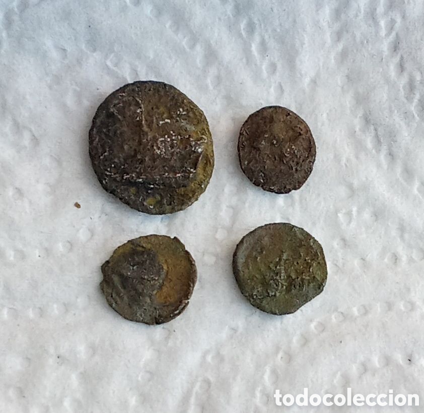 Monedas Grecia antigua: CUATRO MONEDAS GRIEGAS - Foto 2