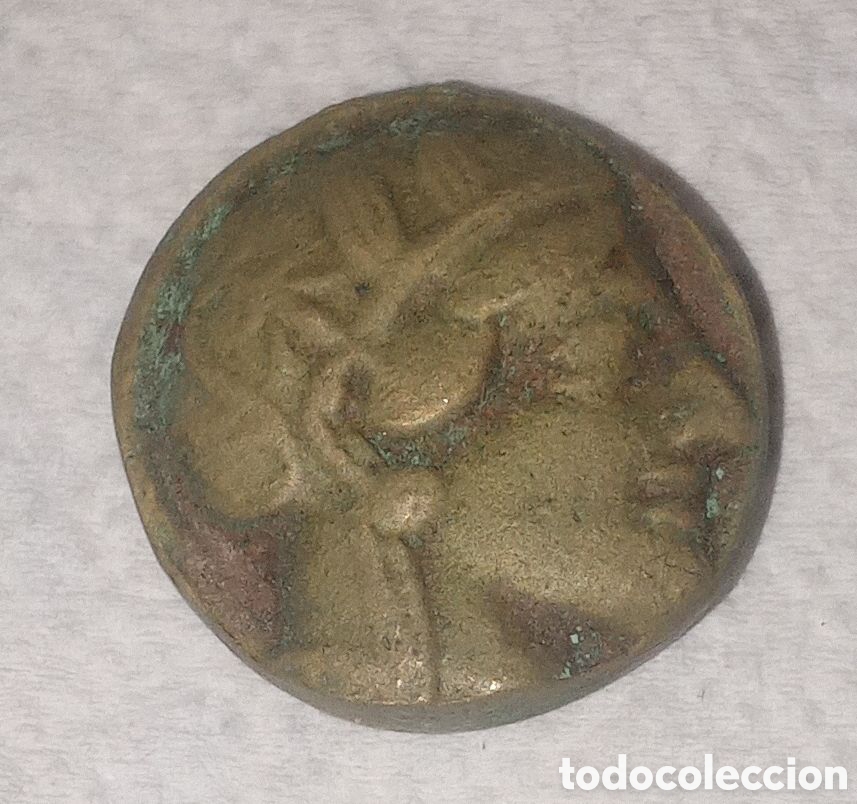 Monedas Grecia antigua: MONEDA GRIEGA DE MINERVA - Foto 1