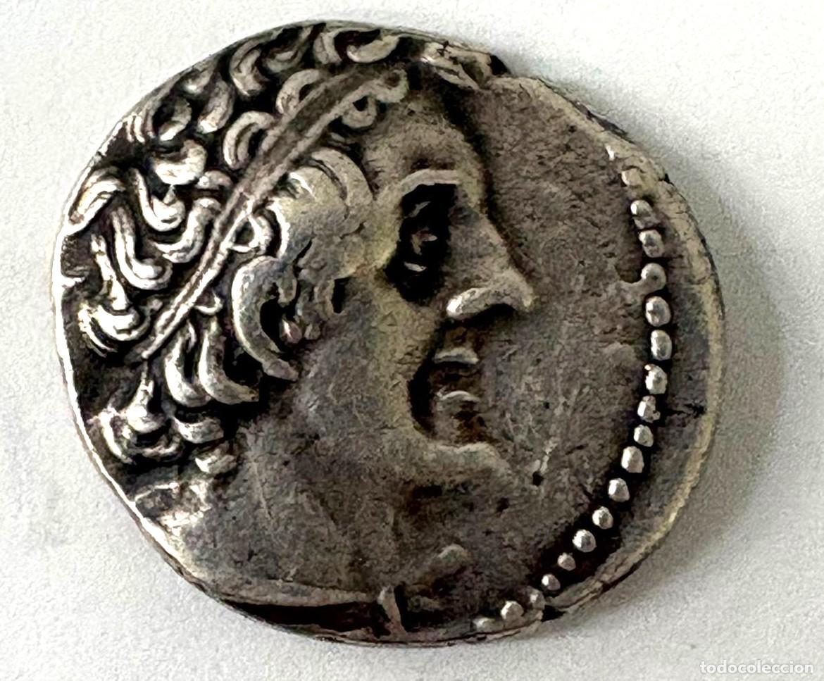 Monedas Grecia Antigua: TETRADRACMA DE PTOLOMEO V EP&Iacute;FANES (204-180 a.C.) - EN PLATA - ORIGINAL